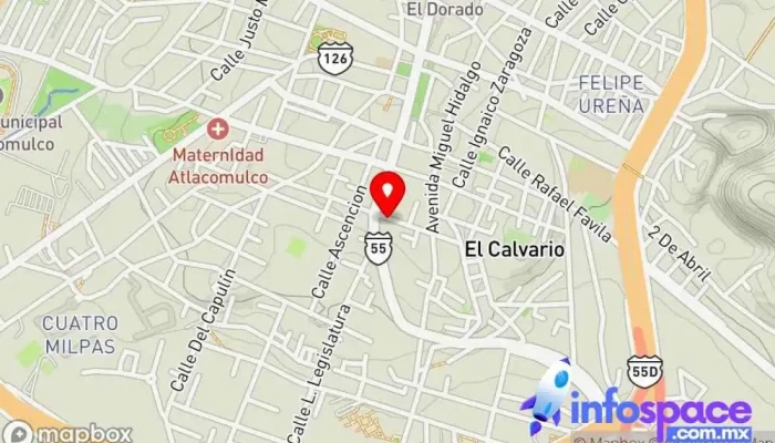 mapa de Consultoría JAN | Consultor, Asesor Aspel y Soporte Técnico Consultora informática en Atlacomulco de Fabela