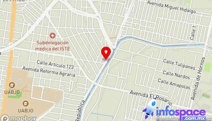 mapa de Consultoría Japevasa Contable, Asesor fiscal en OAXACA