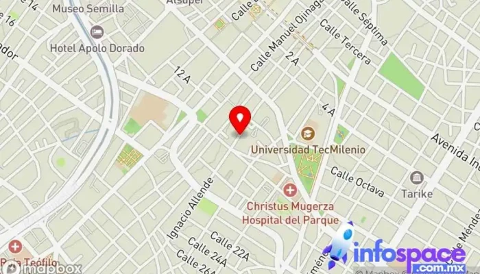mapa de Consultoría Jurídica S. A. S. Proveedor de servicios de asistencia jurídica en Chihuahua