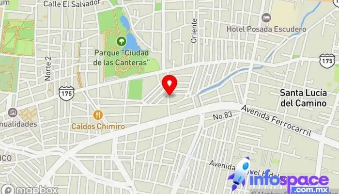 mapa de Consultoría Legal y Fiscal de Antequera Abogado en Santa Lucía del Camino