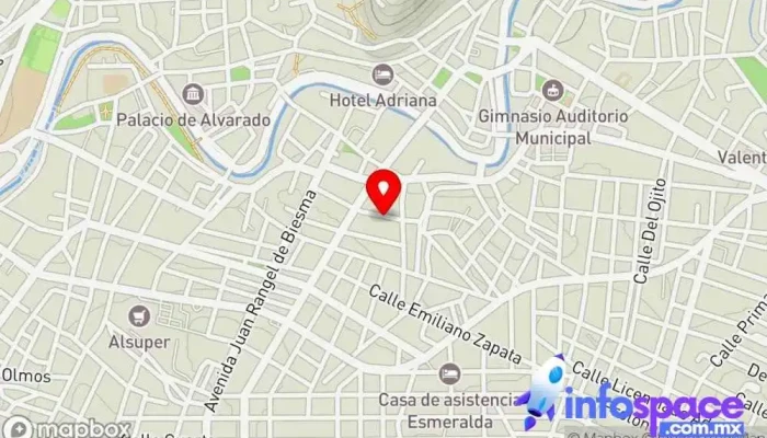 mapa de Consultoría Legal y Fiscal Servicios legales en Hidalgo del Parral