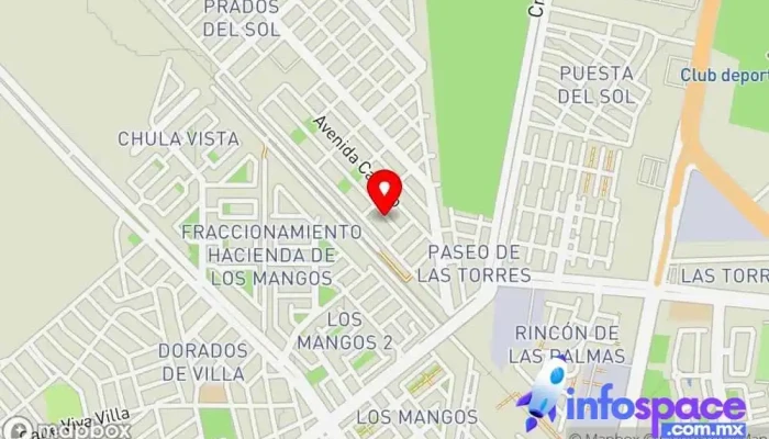 mapa de CONSULTORIA LIDESEM S.C. Consultora de administración empresarial en Mazatlán