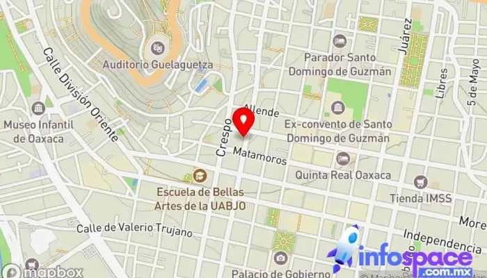 mapa de CONSULTORIA RUIZ OAXACA Gestoría en Oaxaca de Juárez
