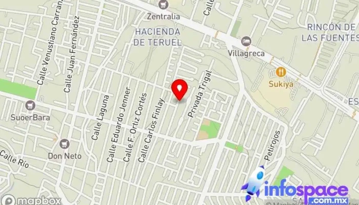 mapa de Consultoría Ryo Asesor, Centro educativo en San Francisco Coacalco