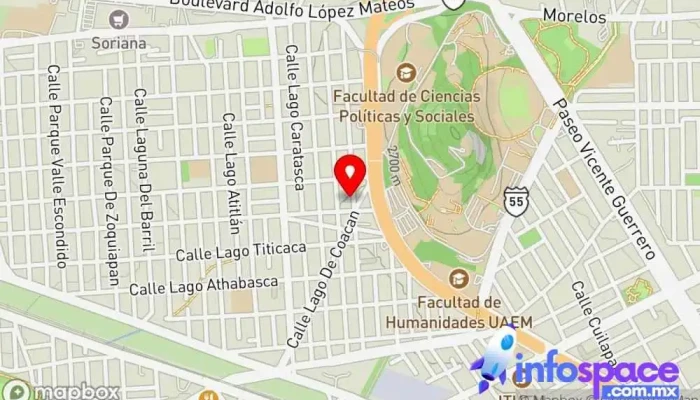 mapa de Consultoría Turix Asesor en Toluca de Lerdo