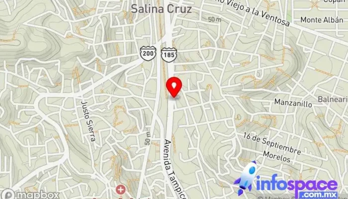 mapa de CONSULTORÍA Z OAXACA Corredor de seguros en Salina Cruz