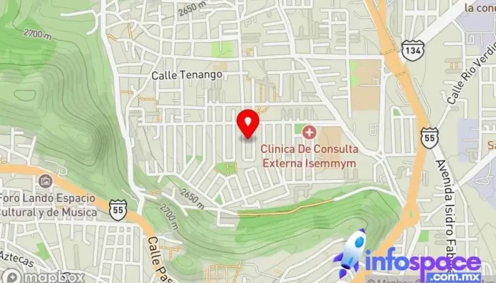 mapa de ConsultoriaDW Empresa de alojamiento web en Toluca de Lerdo