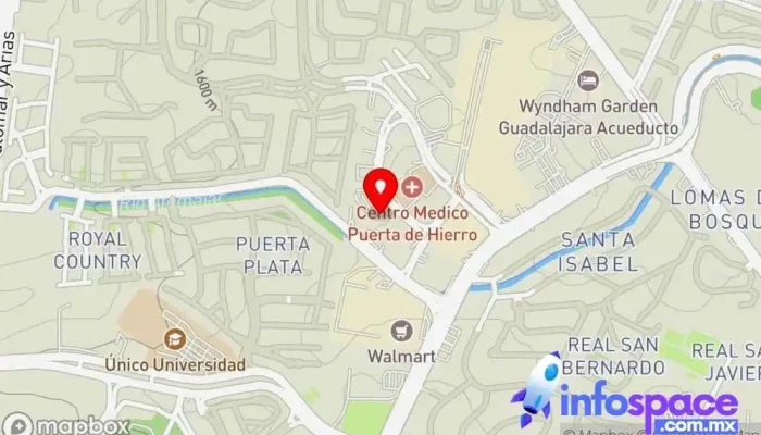 mapa de Consultorías Informáticas Empresa de software en Zapopan