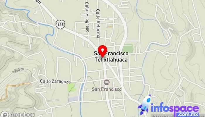 mapa de Consultorio Dental Dentista en San Francisco Telixtlahuaca