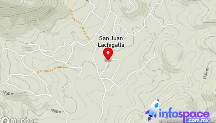mapa de Consultorio Servicio de salud mental en San Juan Lachigalla