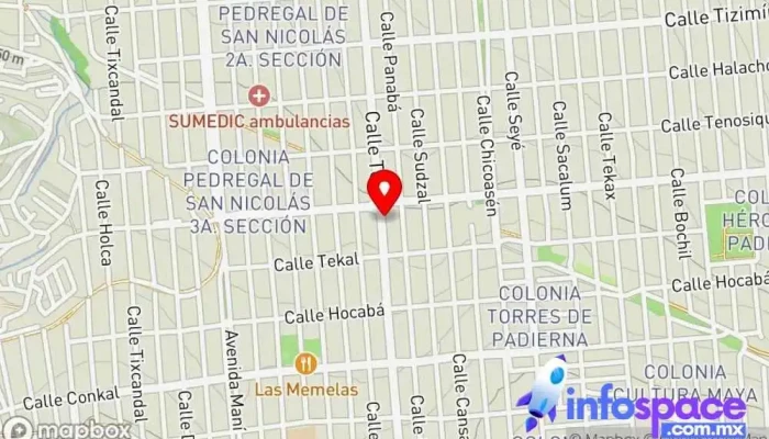 mapa de Contadores e Informaticos Contable, Empresa de software en Tlalpan, Ciudad de México