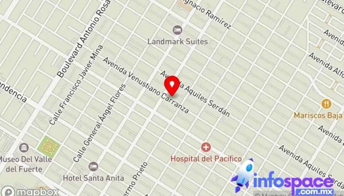 mapa de Contadores y Consultores Fiscales Contable en Los Mochis