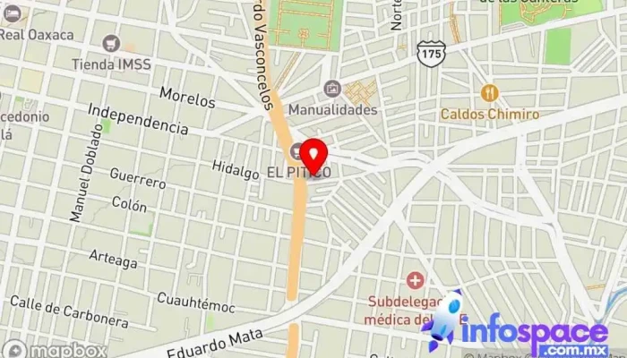 mapa de CONTRACTUS corporativo jurídico agrario Abogado en OAXACA DE JUAREZ