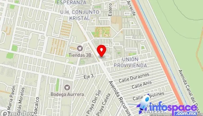 mapa de Corporativo Lex Net Cibercafé en Alborada Jaltenco