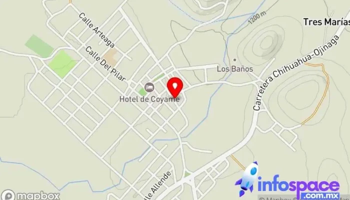 mapa de Coyame  en Coyame