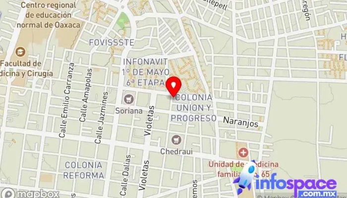 mapa de Creatividad Laboral Asesoría laboral en Oaxaca de Juárez