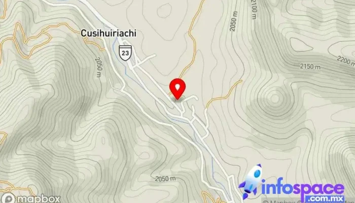 mapa de Cusihuiriachi  en Cusihuiriachi