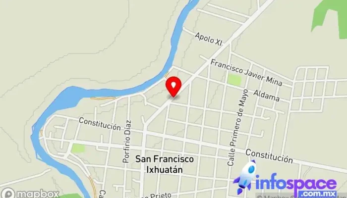 mapa de Cyber Master Solucion Informatica Cibercafé en San Francisco Ixhuatán
