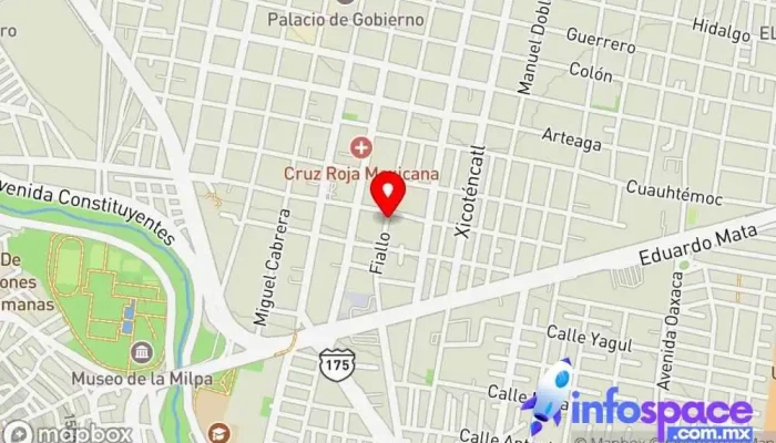 mapa de dataOax - Servicios informáticos Soporte y servicios informáticos en Oaxaca de Juárez