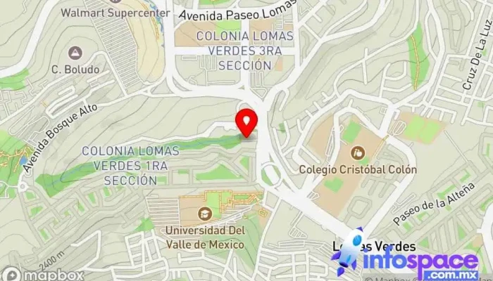 mapa de DAYSET Consultora informática en Naucalpan de Juárez