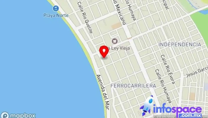 mapa de DE CIMA CONSULTORES Servicio de registros contables, Contable, Agencia de bienes inmuebles comerciales, Asesor, Liquidador de bienes inmuebles, Consultora financiera, Asesor fiscal en Mazatlán