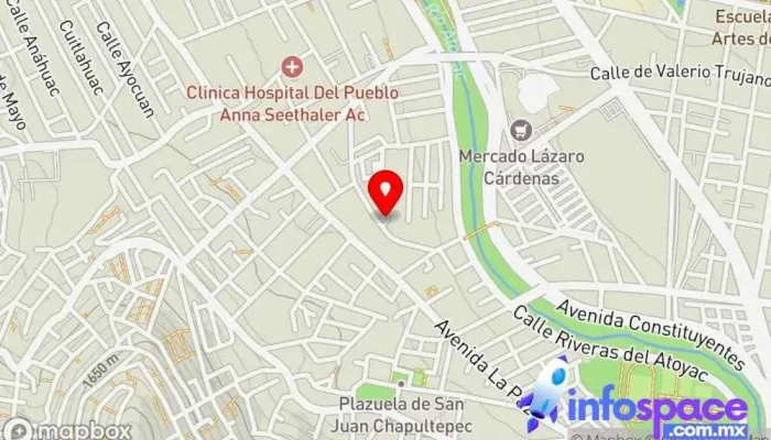 mapa de Desarrollo Habitacional Guelaguetza Complejo de apartamentos en La Soledad