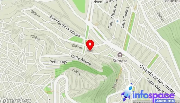 mapa de Design & Development Empresa de software, Consultora informática, Servicio de informática, Tienda de software en Cdad. López Mateos