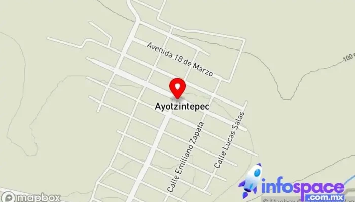 mapa de Desiprint Ayotzintepec Agencia de publicidad en Ayotzintepec
