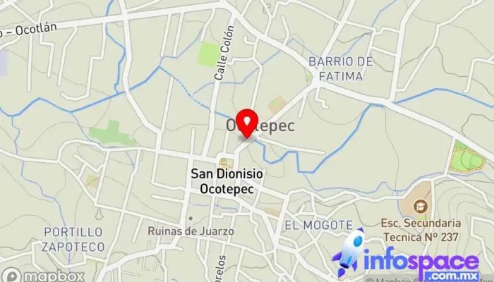 mapa de Despacho contable GM Contable en San Dionisio Ocotepec