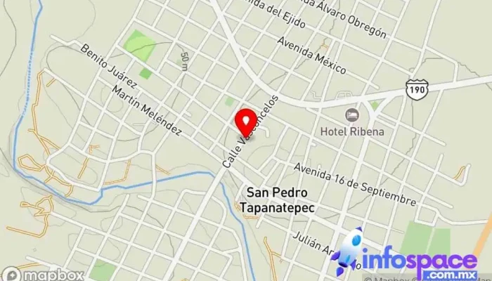 mapa de Despacho Contable Morales & Asocíados Contable en San Pedro Tapanatepec