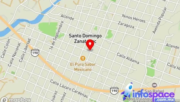 mapa de Despacho Contable PR Chartered accountant en Santo Domingo Zanatepec