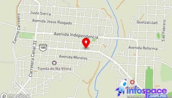 mapa de Despacho Jurídico MARTINEZ PINEDA & ALTAMIRANO Abogado en Asunción Ixtaltepec