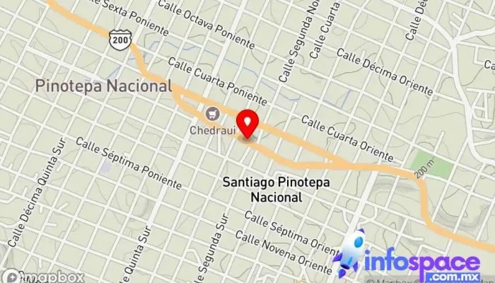 mapa de Despacho Smot Contabilidad Contable en Santiago Pinotepa Nacional