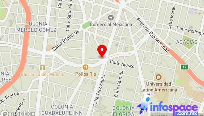 mapa de Dg Tic Consulting Empresa de software en Benito Juárez, Ciudad de México