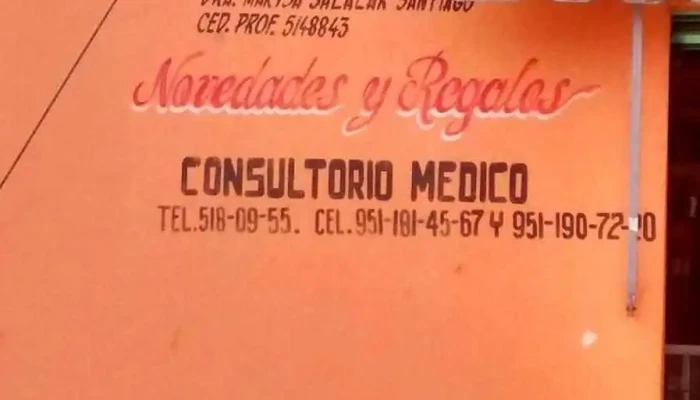 Dra Marysa Salazar Santiago -  Telefono - Santo Domingo Tomaltepec
