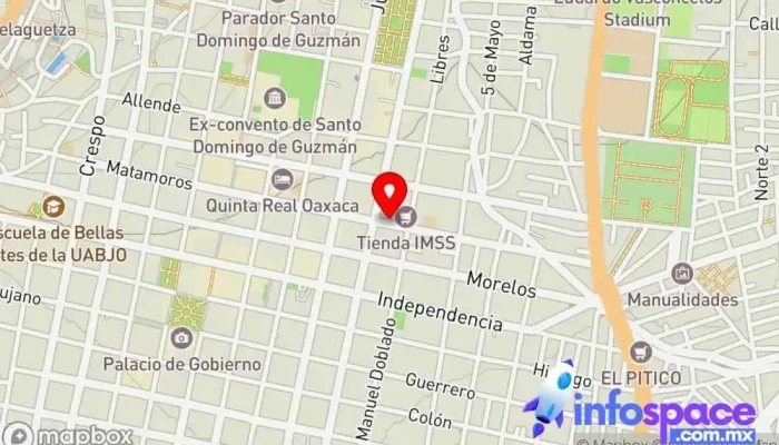 mapa de E&A Software Solutions & IT Consulting Empresa de software en Oaxaca de Juárez