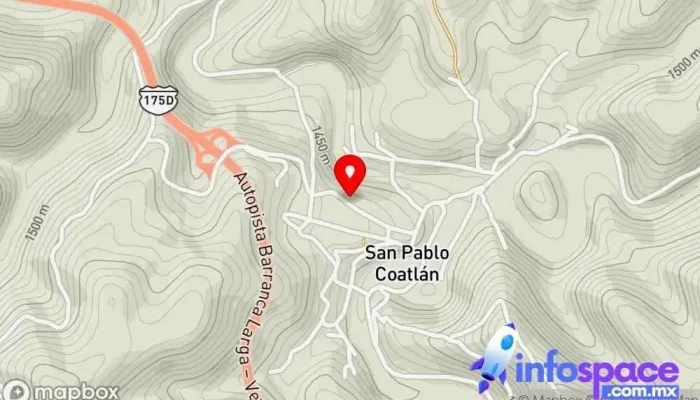 mapa de Eb Servicios Internet Cibercafé en San Pablo Coatlán