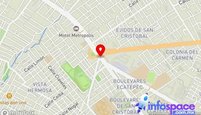 mapa de Ecatepec  en Ecatepec de Morelos