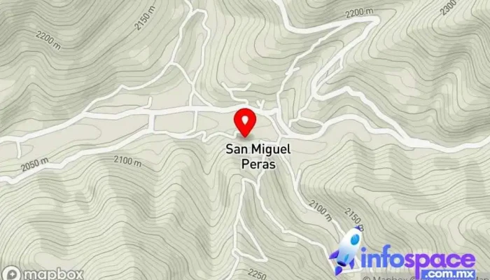 mapa de Edificio Municipal de San Miguel Peras Oficina de gobierno local en San Miguel Peras