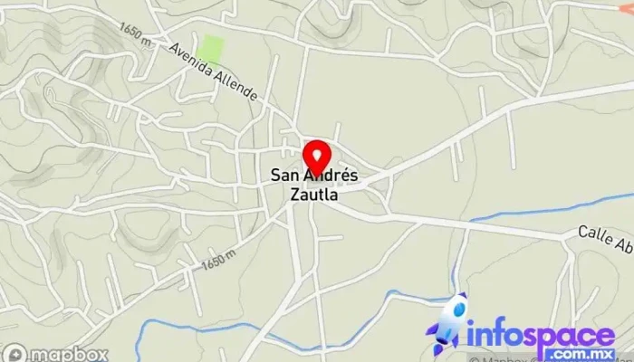 mapa de Edificio Municipal San Andrés Zautla Ayuntamiento en Zautla