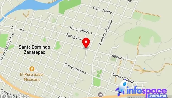 mapa de EdMate Asesor en Santo Domingo Zanatepec