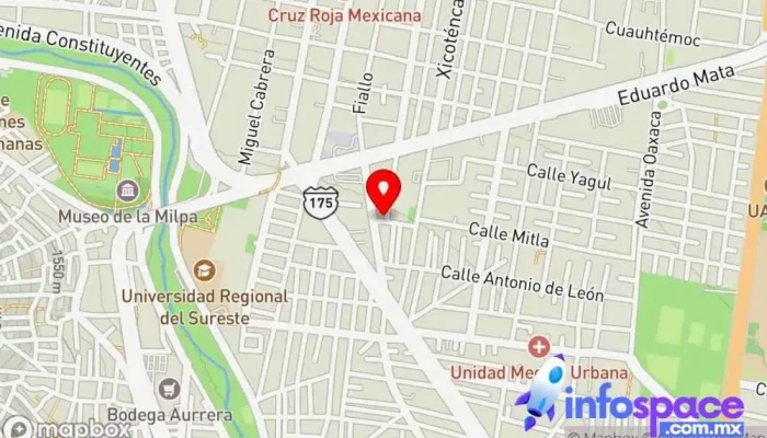 mapa de El globo Tienda de productos mexicanos en Oaxaca de Juárez
