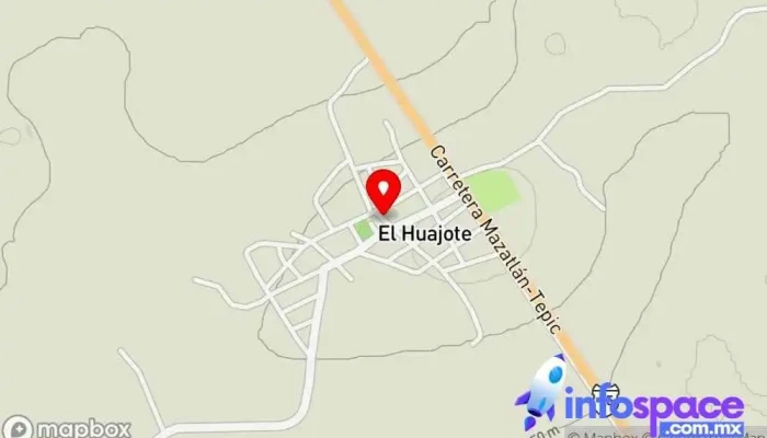 mapa de El Huajote  en El Huajote