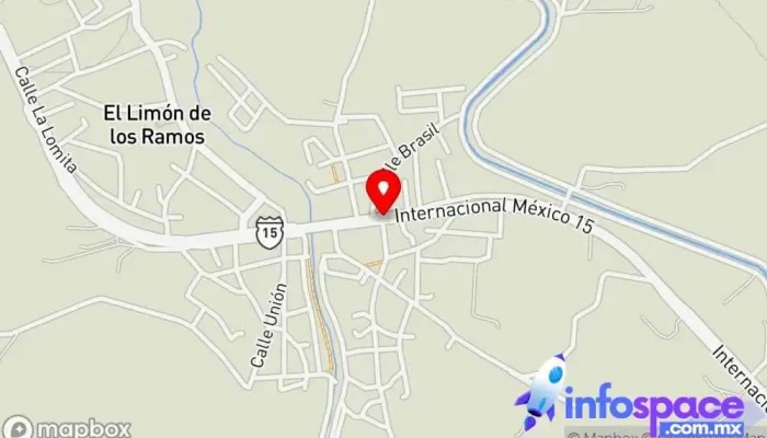 mapa de El Limón de los Ramos  en El Limón de los Ramos