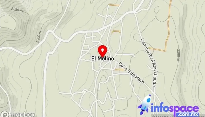 mapa de El Molino  en El Molino