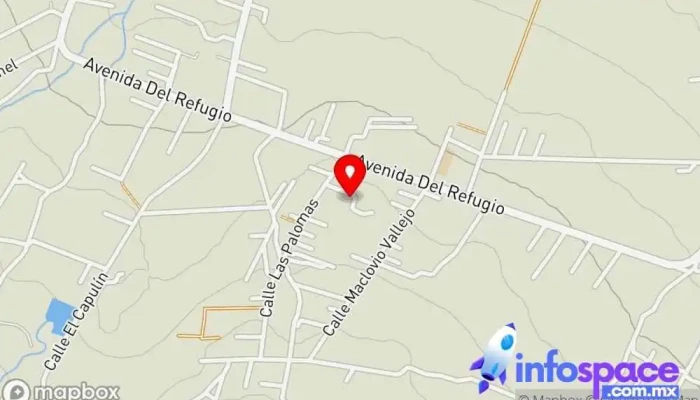 mapa de El Refugio  en El Refugio