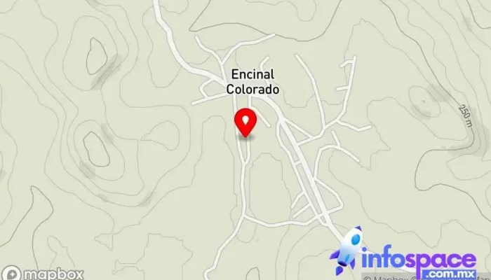 mapa de Encinal Colorado Asociación u organización en Guichicovi