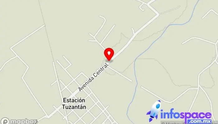 mapa de Estación Tuzantan Parque en Chis.