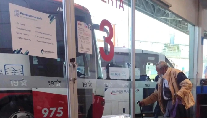 Estrella Roja -    Terminal San Martin Direccion - San Martín Texmelucan de Labastida