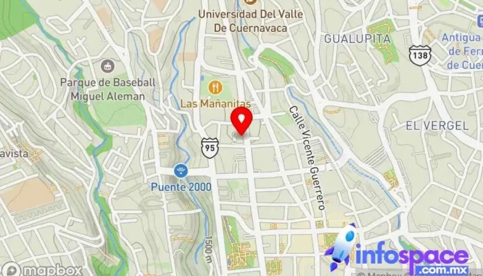mapa de ETN Turistar  en Cuernavaca